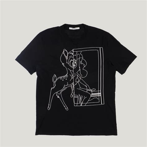 givenchy bambi stencil|Givenchy Black Stencil Bambi T.